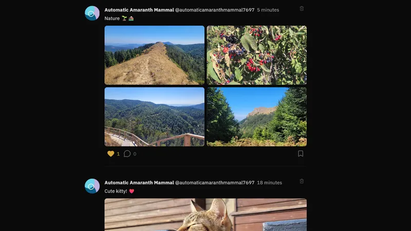 Social Media Platform screenshot 2